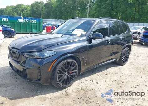 2024 BMW X5 xDrive40I из США, поврежденный, VIN 5UX23EU06R9T86258